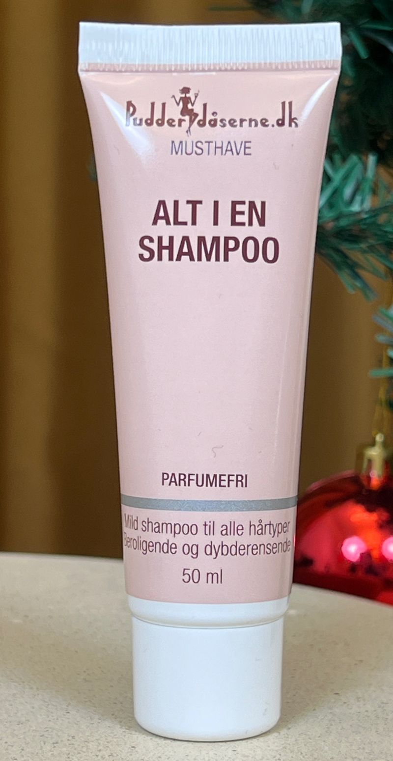 Pudderdåserne Alt i en shampoo 50 ml