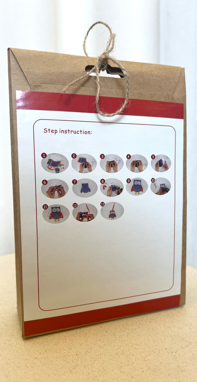 Gør det selv kreasæt med søde ugler