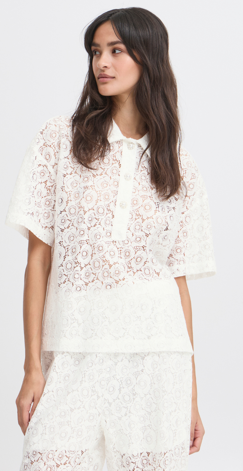 Solacy poloshirt off-white B.young