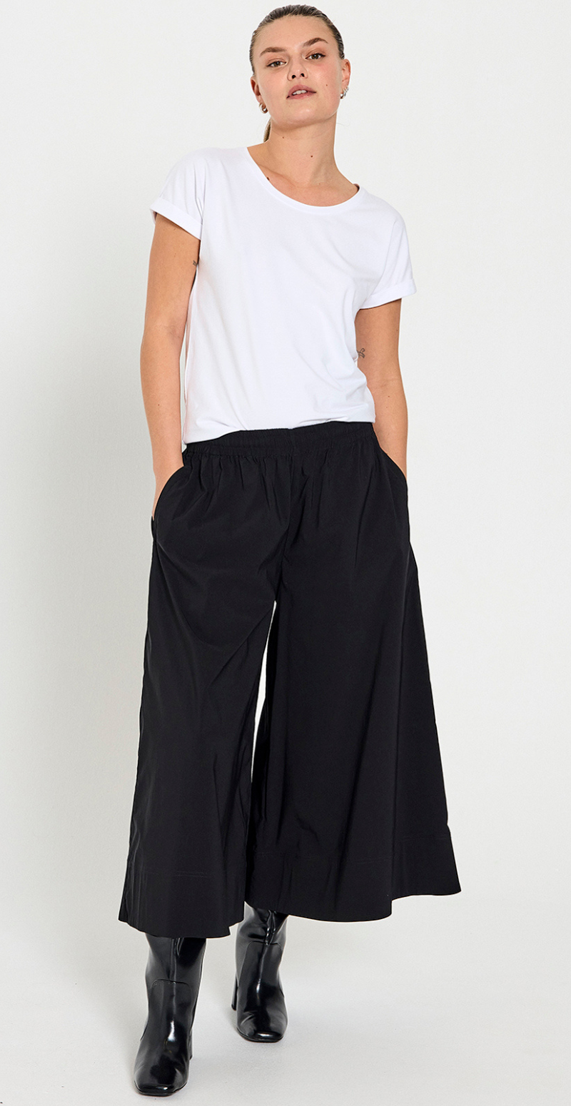 Jules bukser med vidde i ben sort Freequent