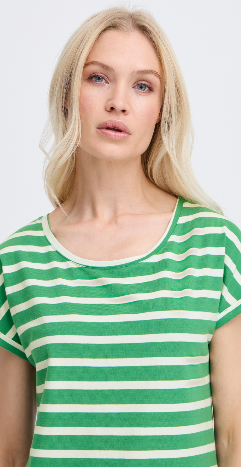 T-shirt med striber leprechaun mix B.young