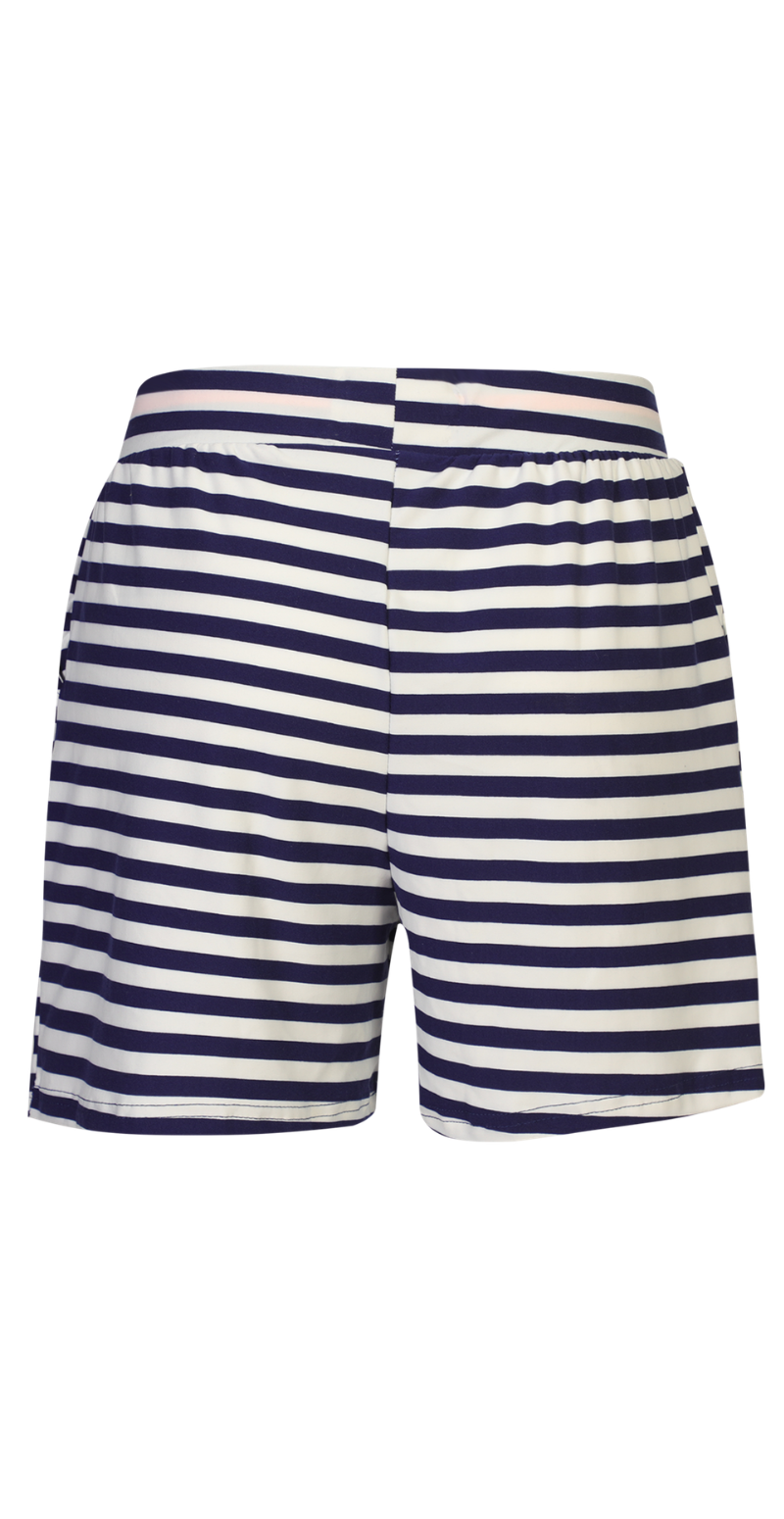 Alma shorts blue creme stripe Liberté