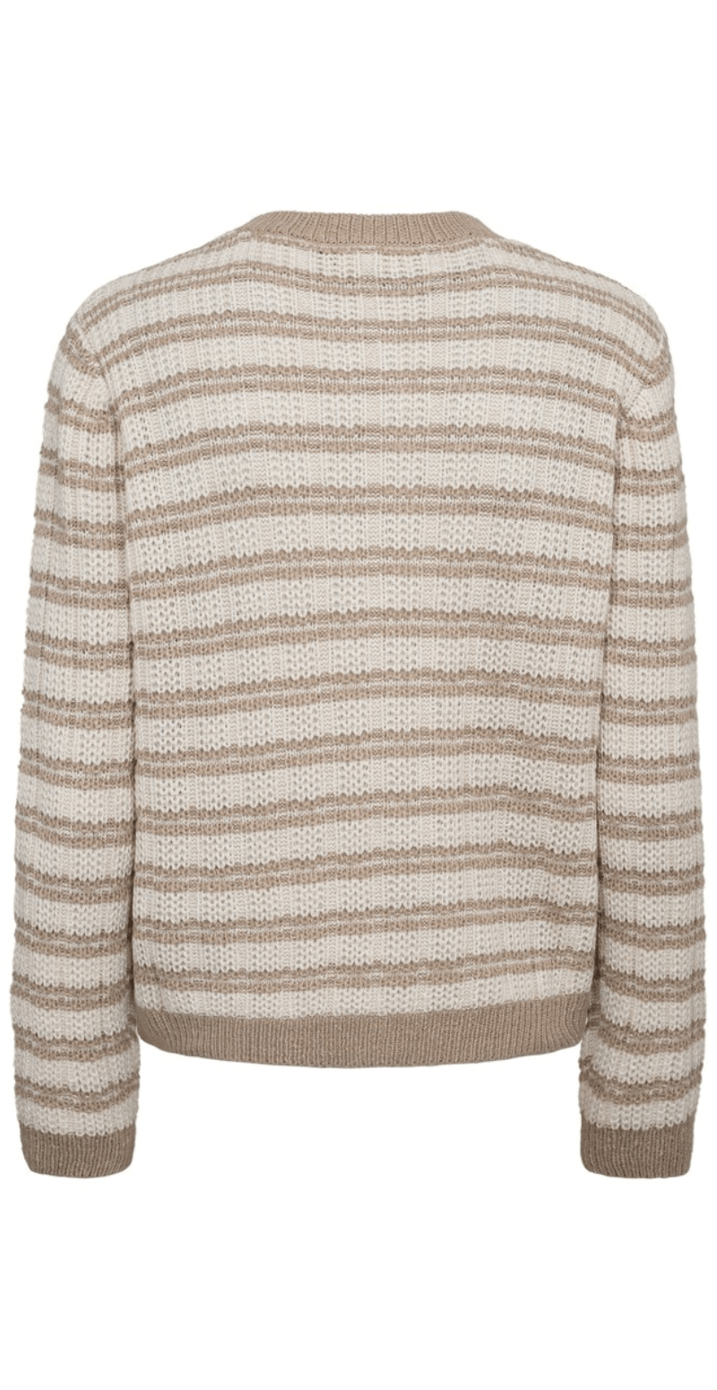 Jazz cardigan simply taupe w. moonbeam melange