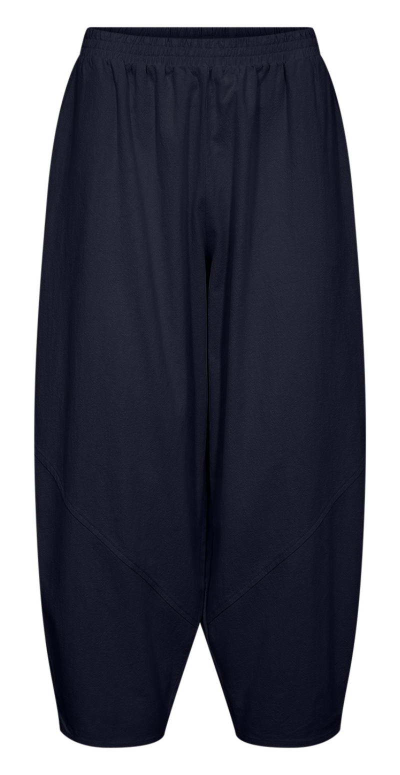 buks med 7/8 længde navy