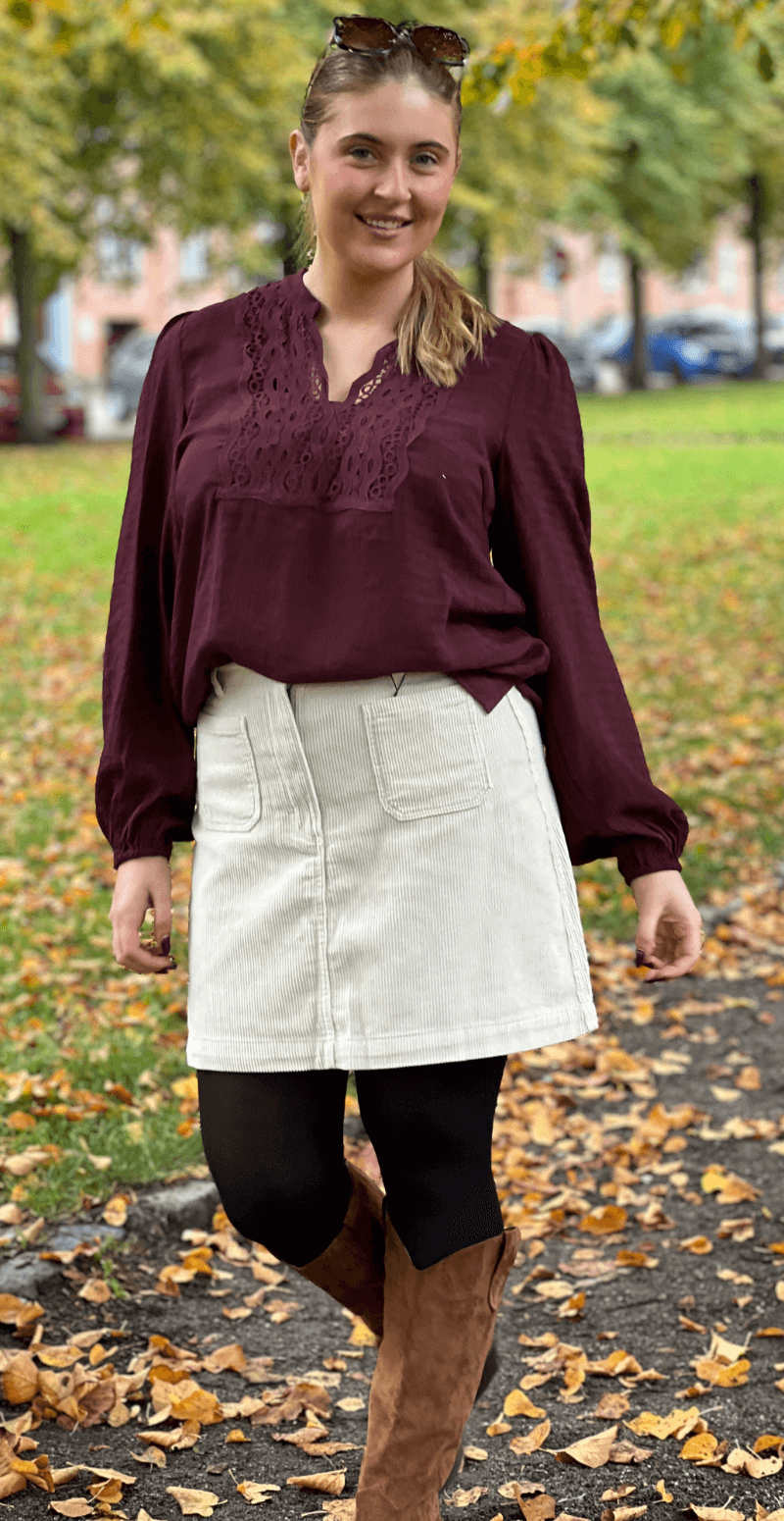 Shu bluse bordeaux