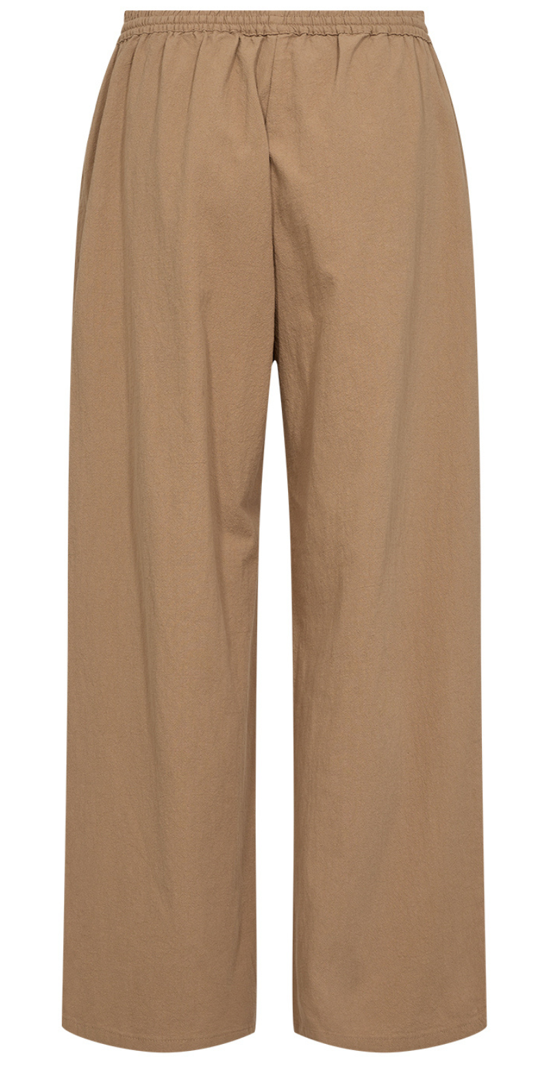 Sally buks med lige ben og lommer desert brown Likelondon