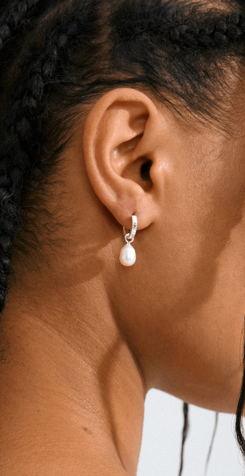 Elliana øreringe sølvbelagt