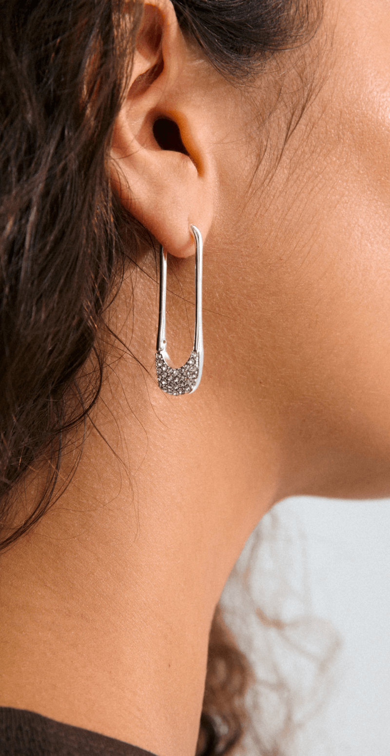 Instant hoops sølvbelagt