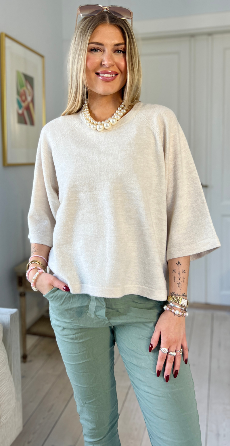 Orlean pullover beige LikeLondon