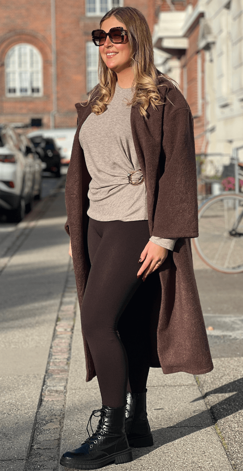 Forudbestil uge 49 Shapewear leggings brun Likelondon