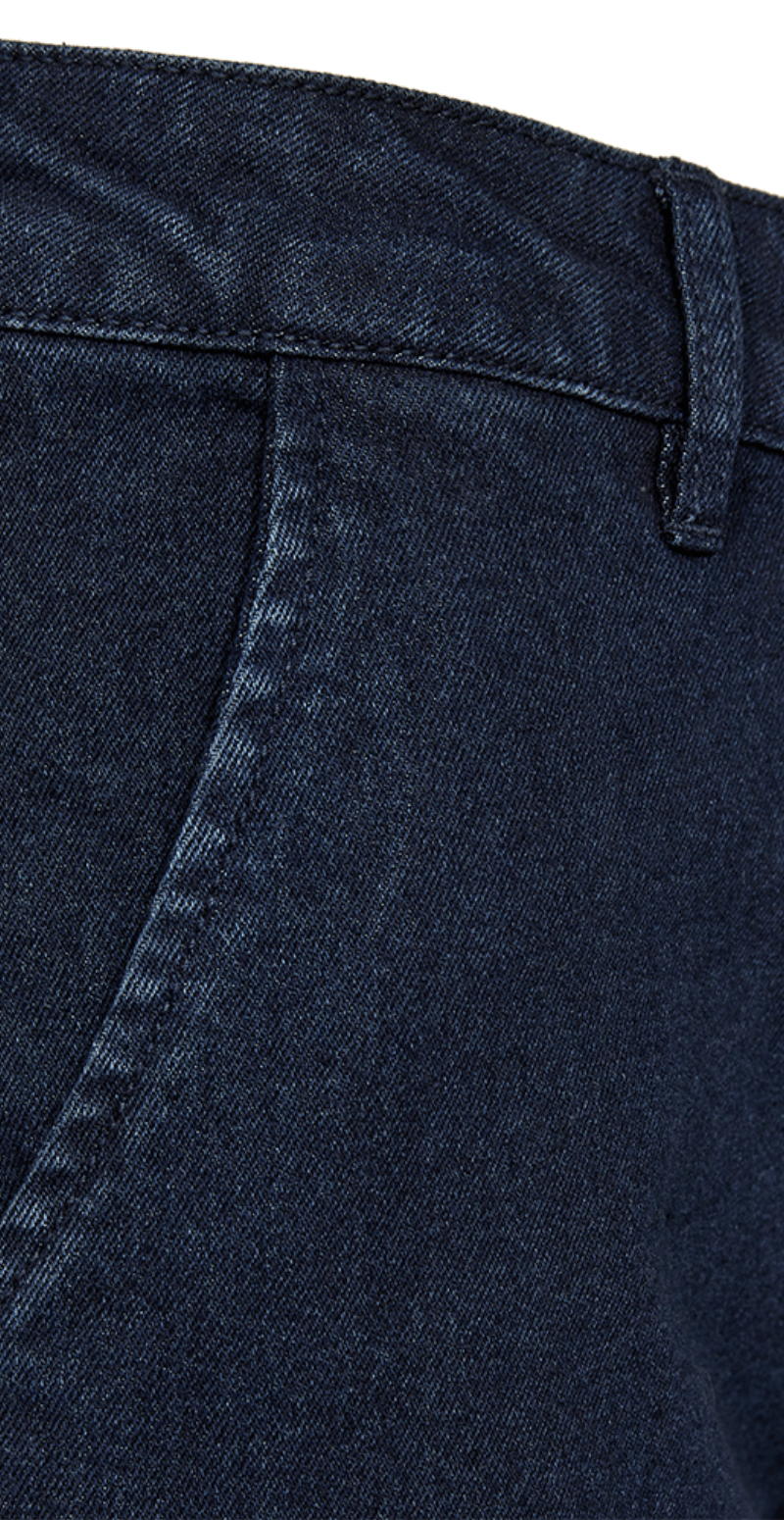 Isodoro denim bukser dark blue denim