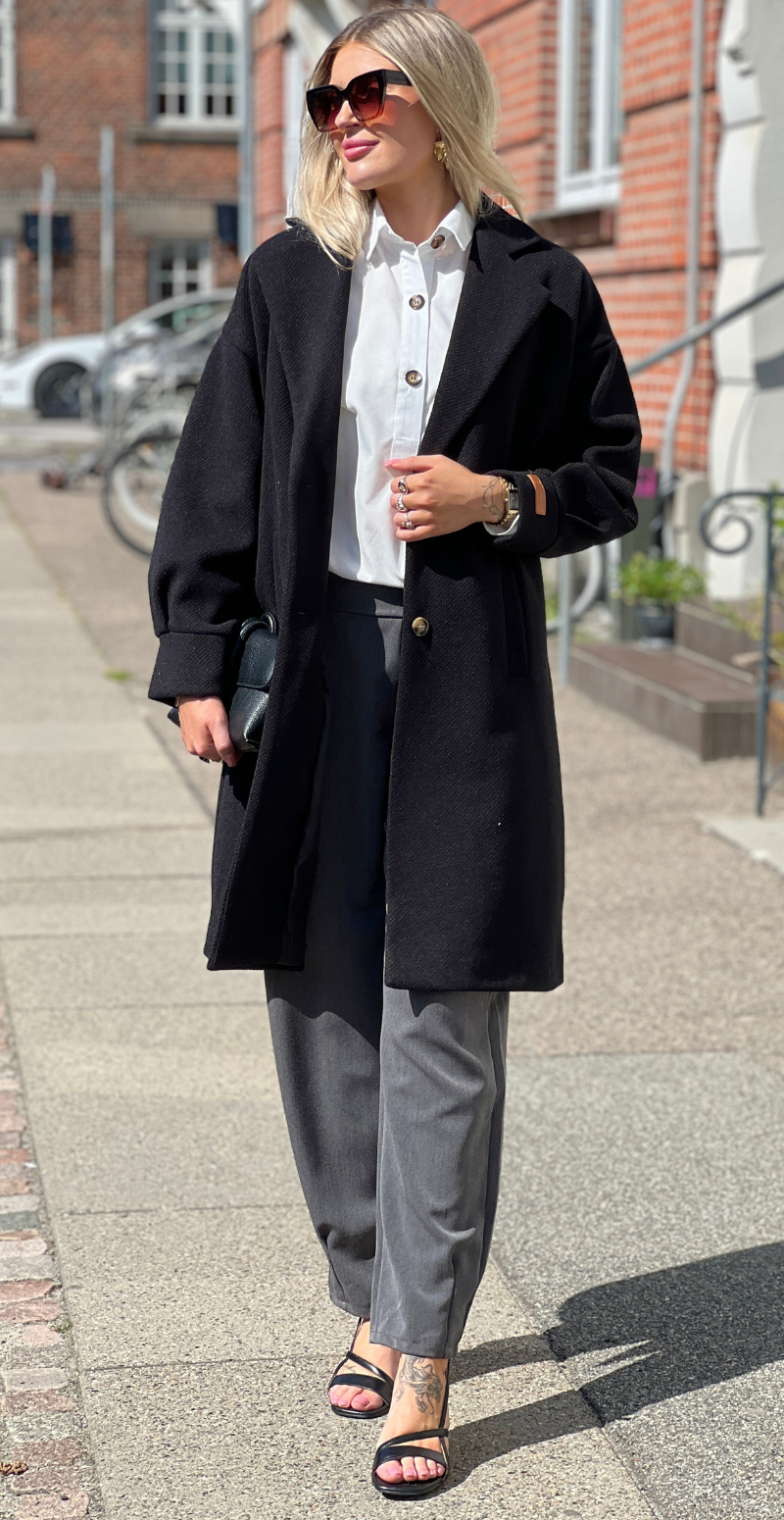 Irma jakke sort Likelondon