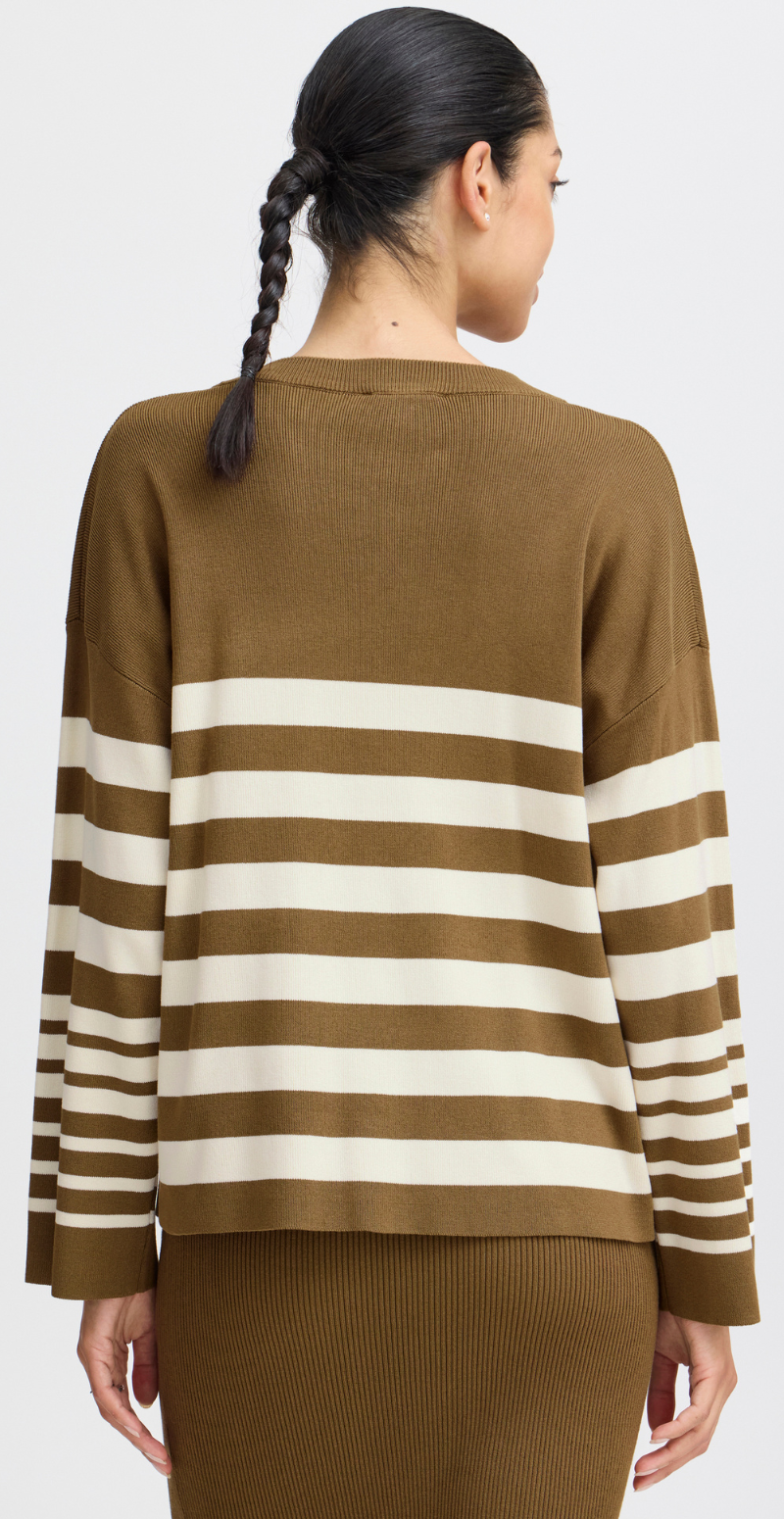 Morla jumper military olive mix