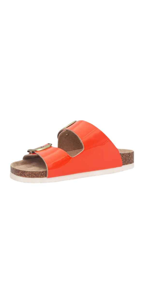 orange sandal duffy