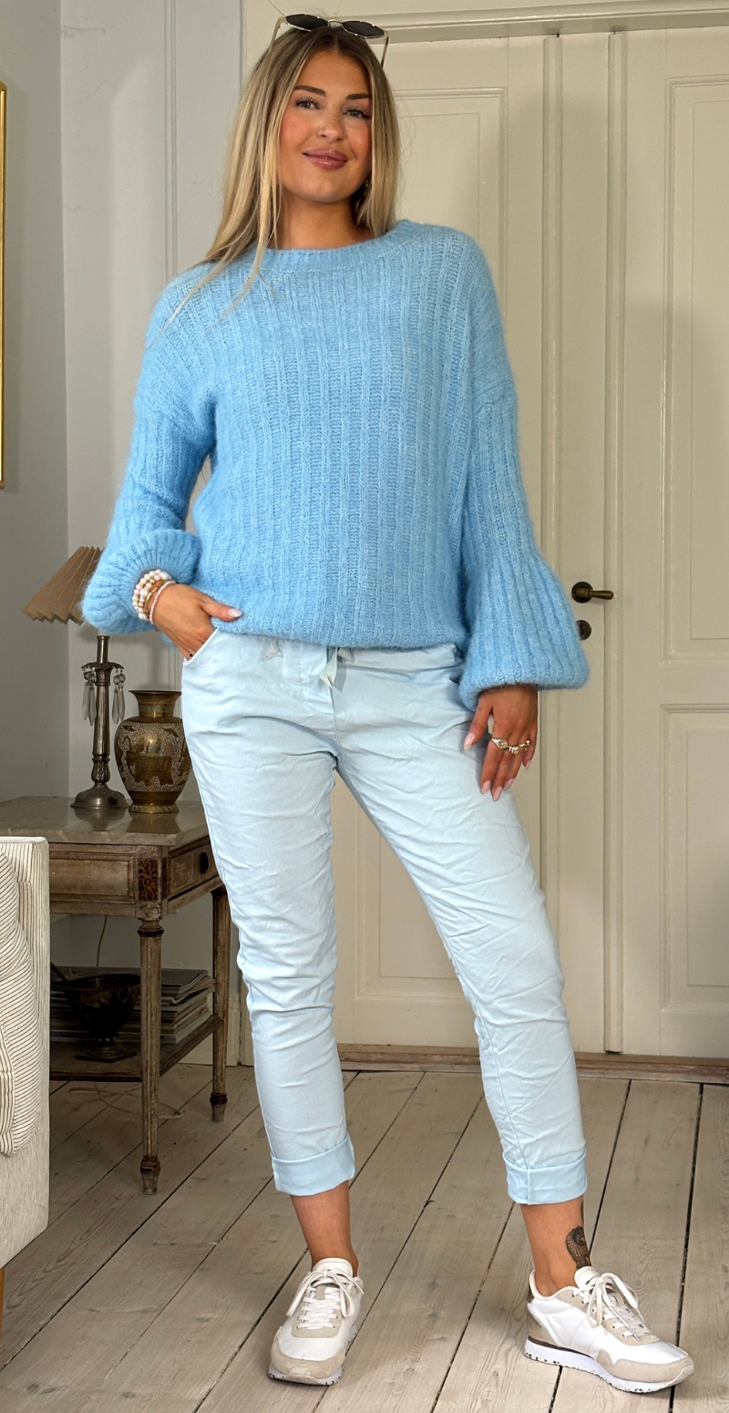 Nora luksus bukser celeste LikeLondon