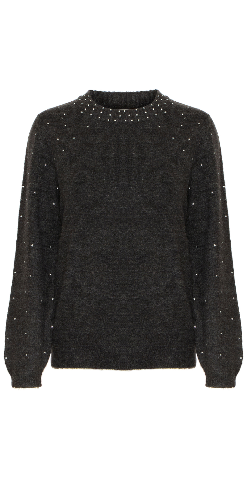 Kloss Pullover in Grey Melange