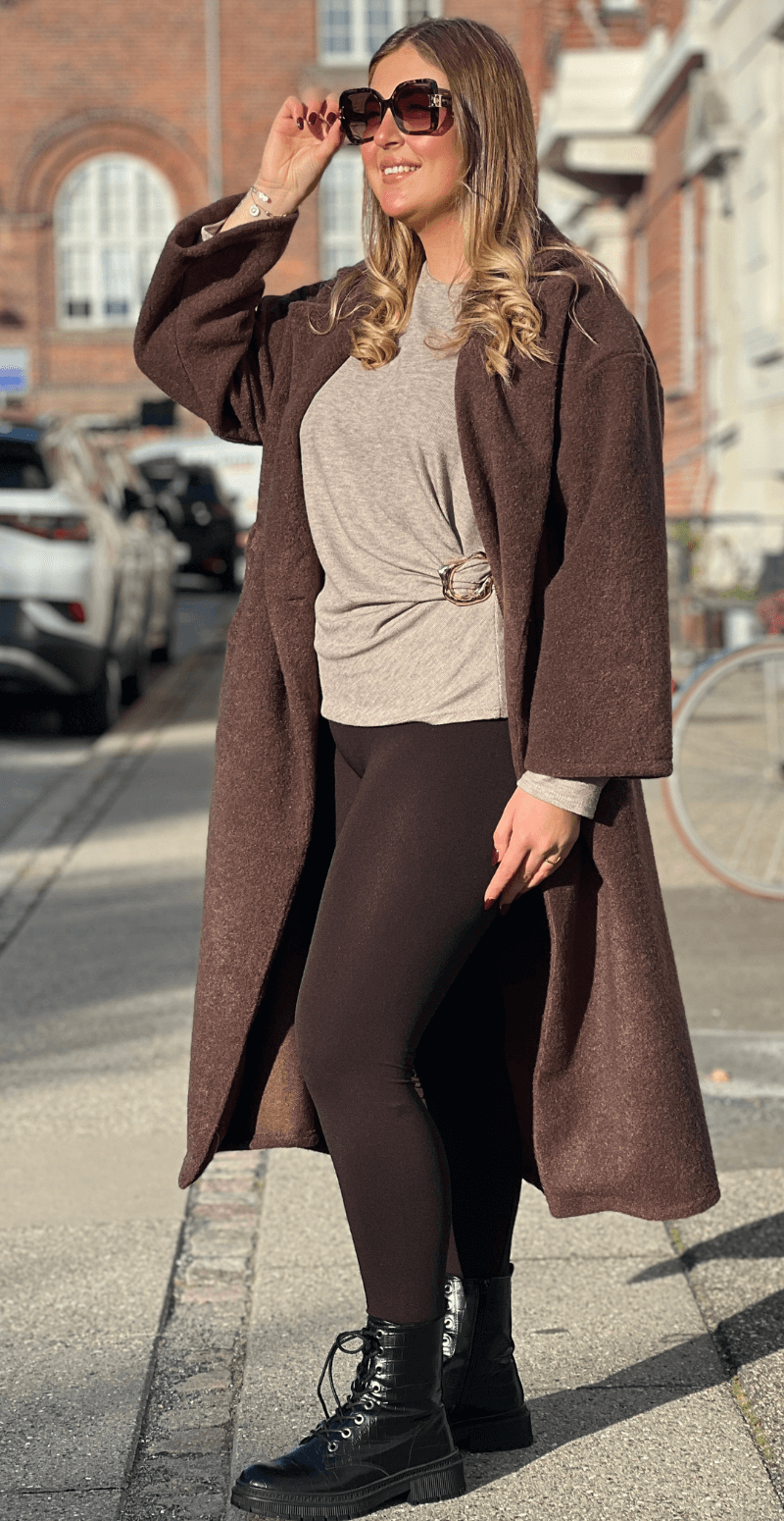 Forudbestil uge 49 Shapewear leggings brun Likelondon