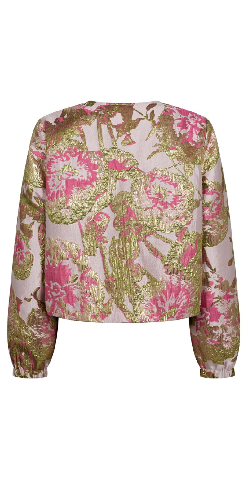 Fay jakke med gulddetaljer sweet lilac w gold Freequent