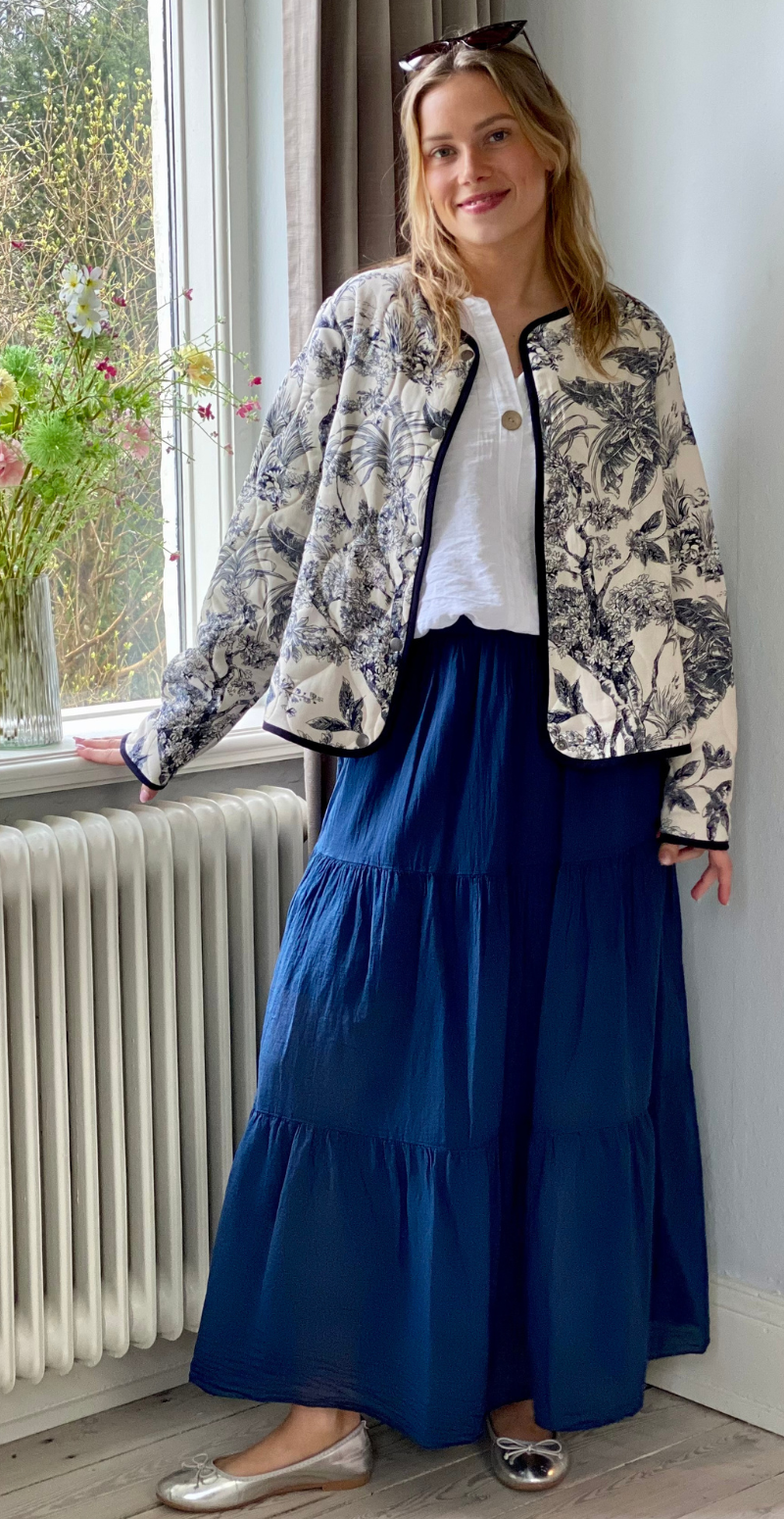 Carli jakke navy Likelondon