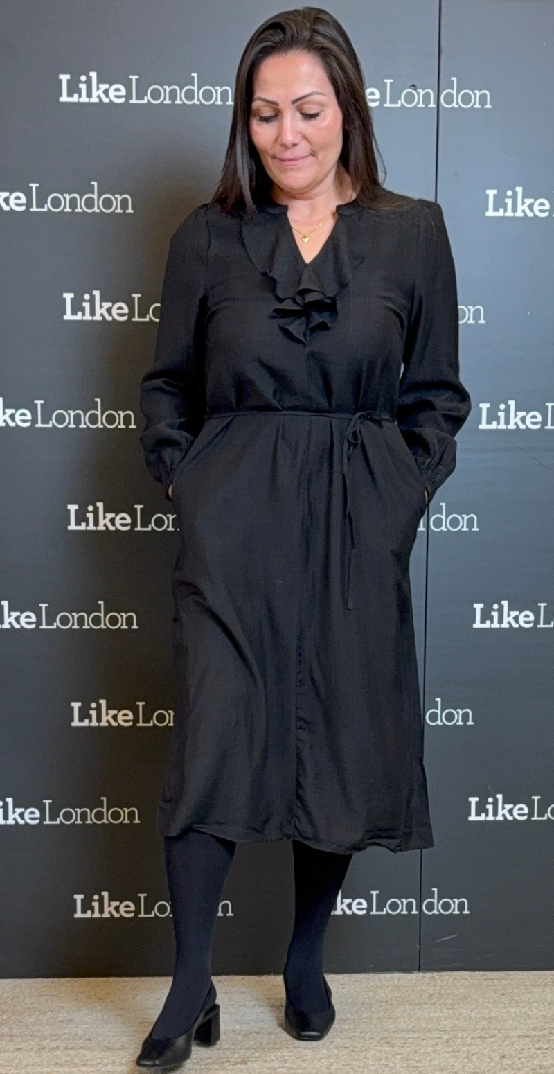 Hirse kjole sort FreeQuent