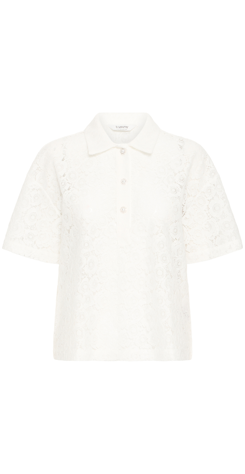 Solacy poloshirt off-white B.young