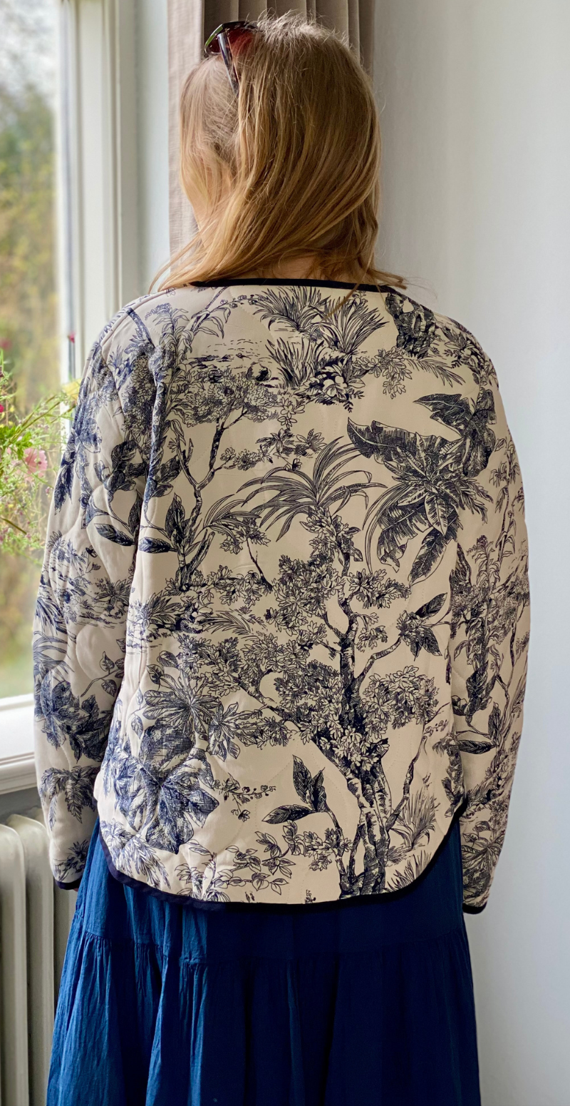 Carli jakke navy Likelondon