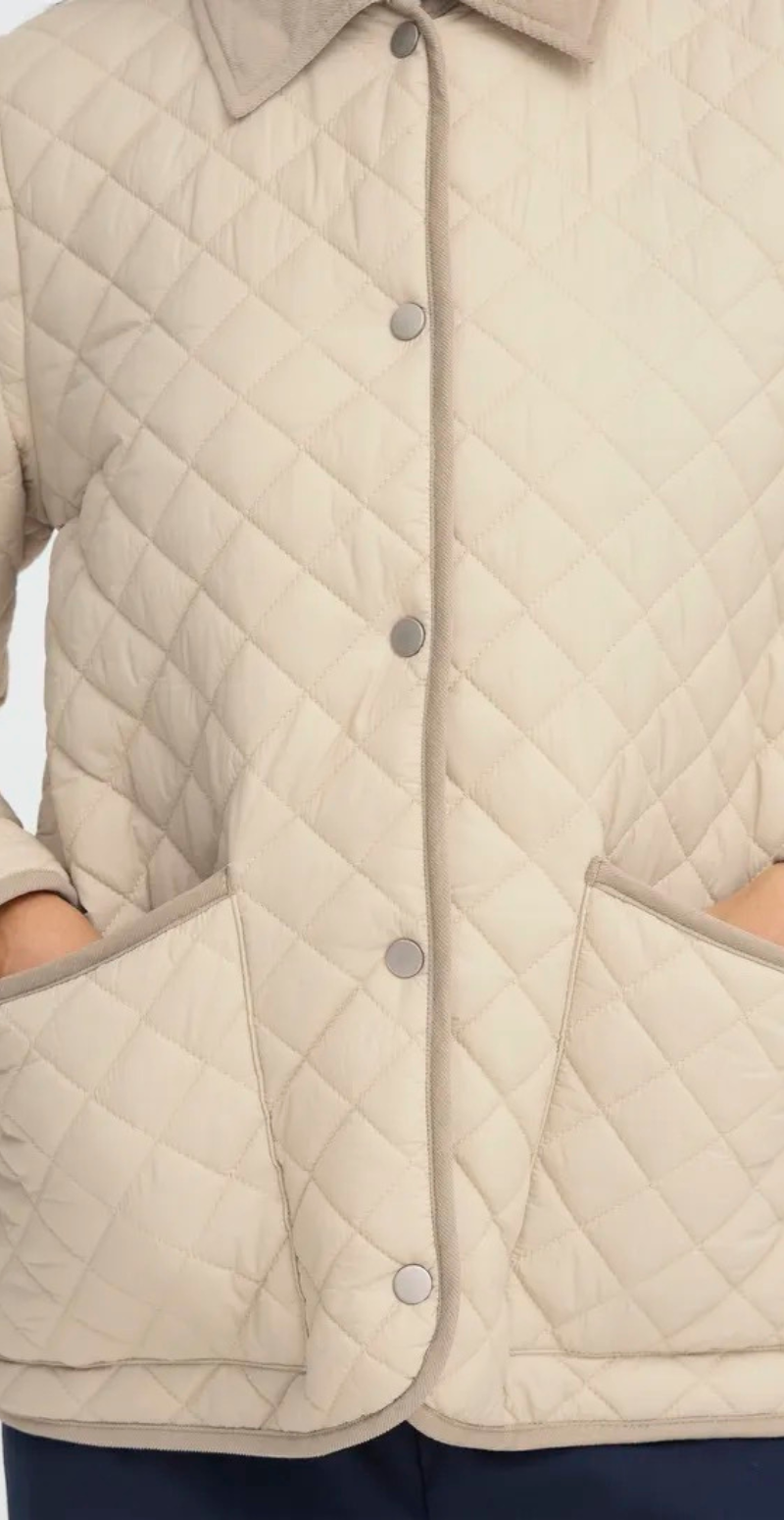 Berta jakke med krave oyster B.young