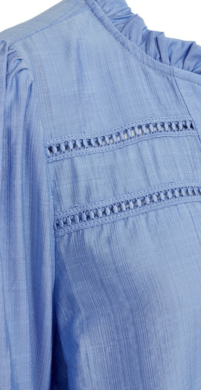 Antina bluse vista blue Freequent