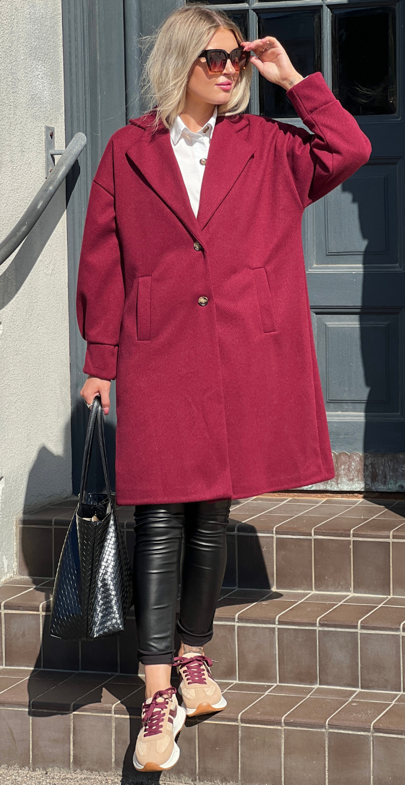 Irma jakke wine Likelondon