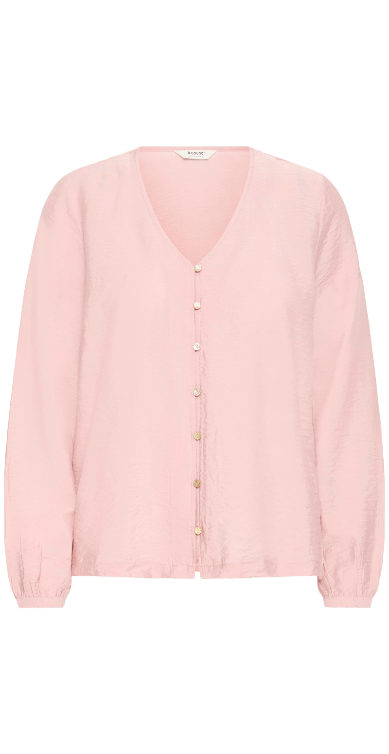 Fara bluse med guldknapper zephyr