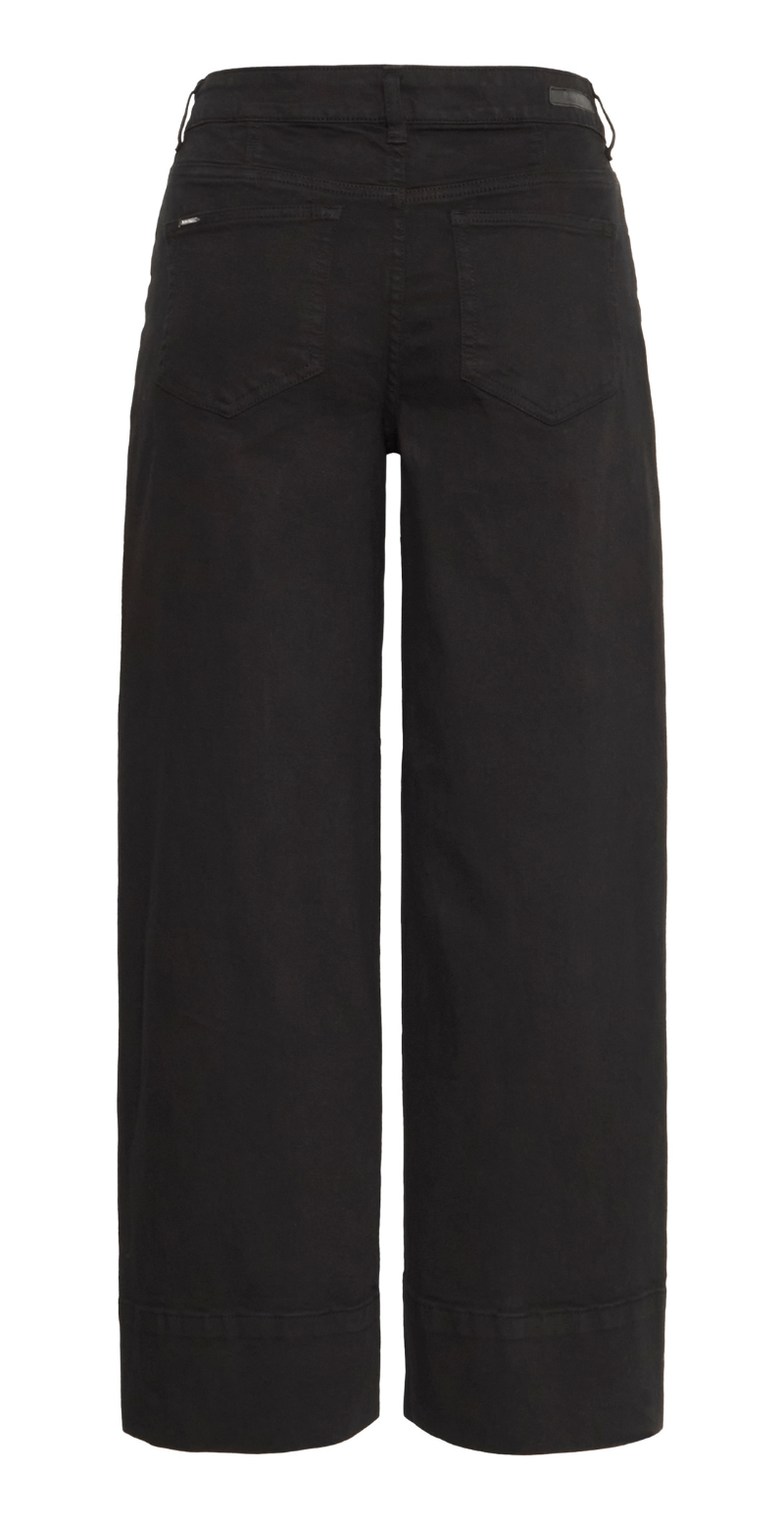 Lydia wide jeans black
