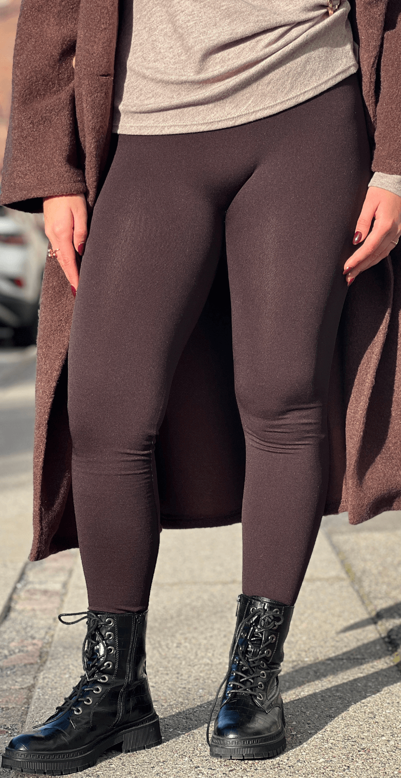Forudbestil uge 49 Shapewear leggings brun Likelondon