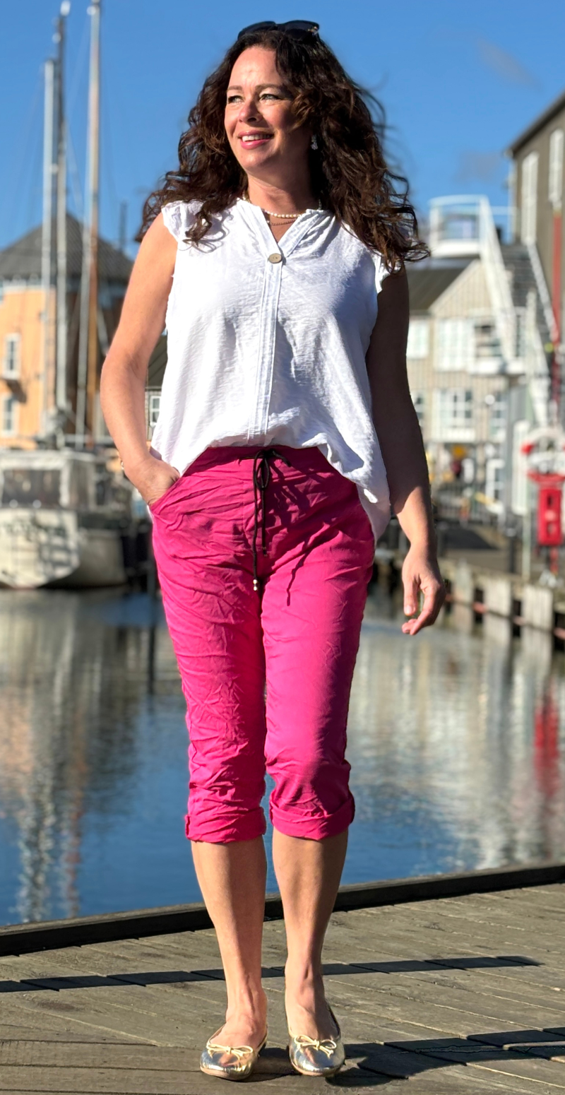 Nora capri buks fuxia LikeLondon