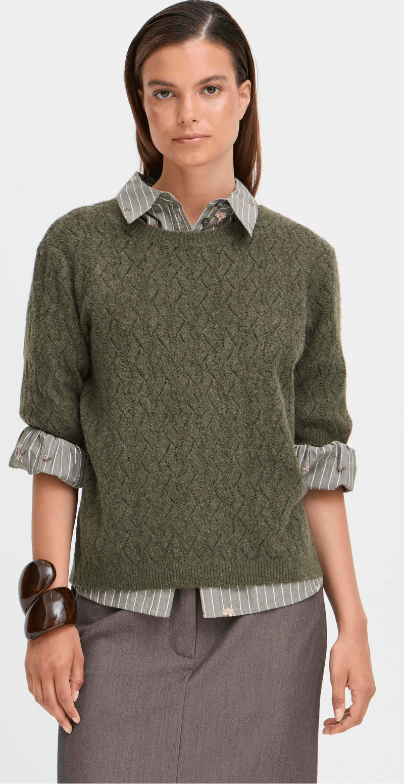 Miffa pullover grape leaf