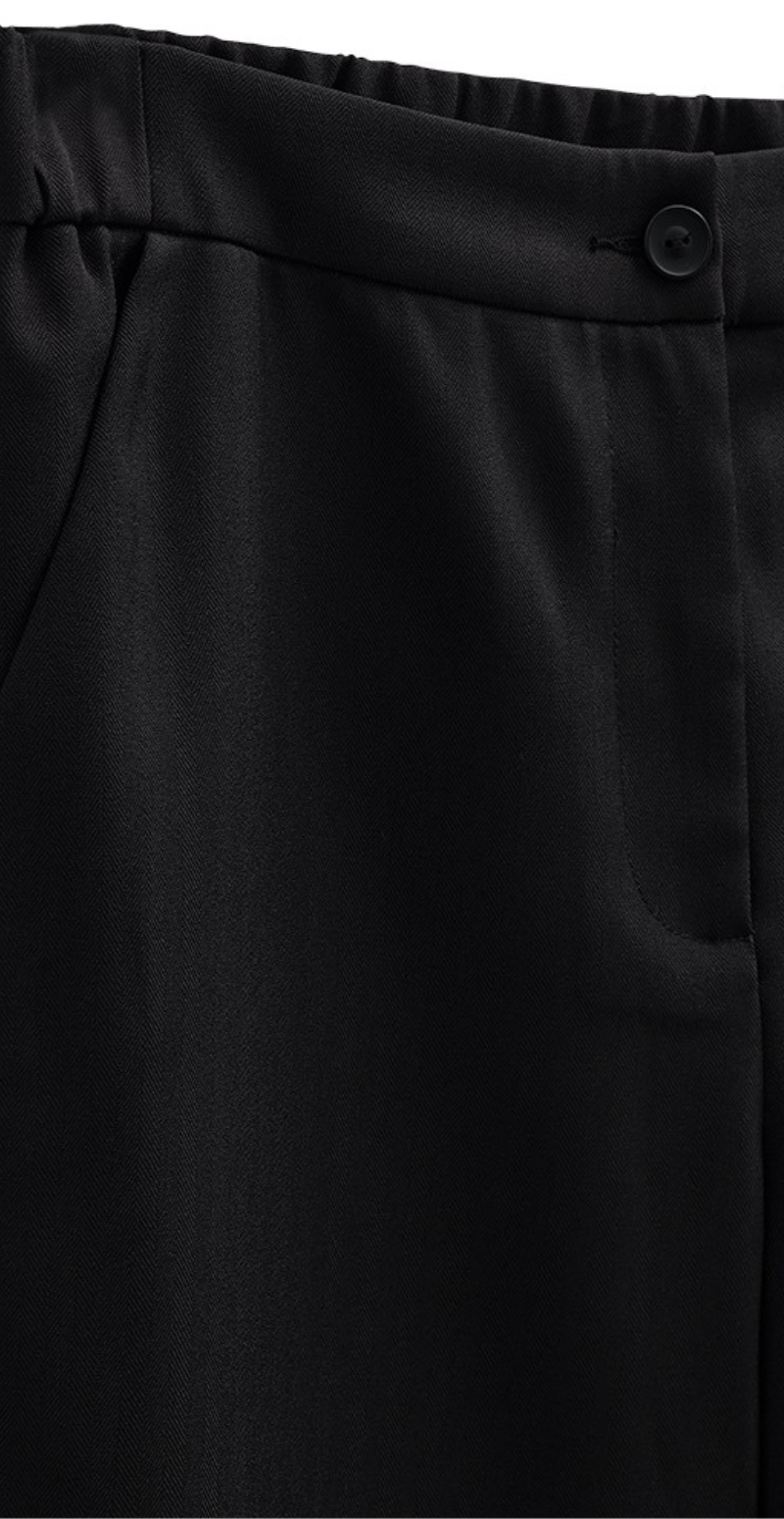 Caia bukser med læg sort Freequent