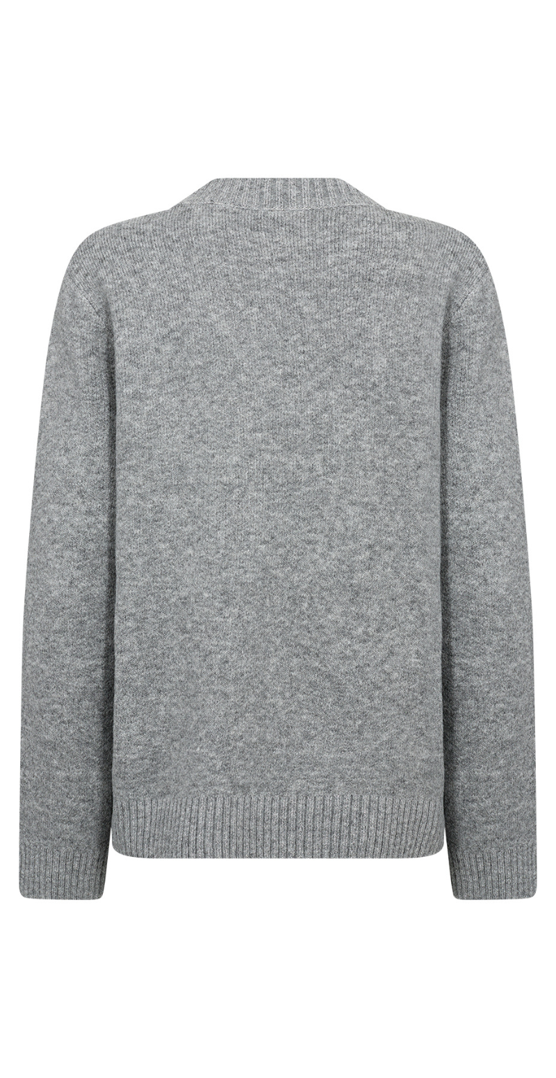 Audrey pullover grå Soyaconcept