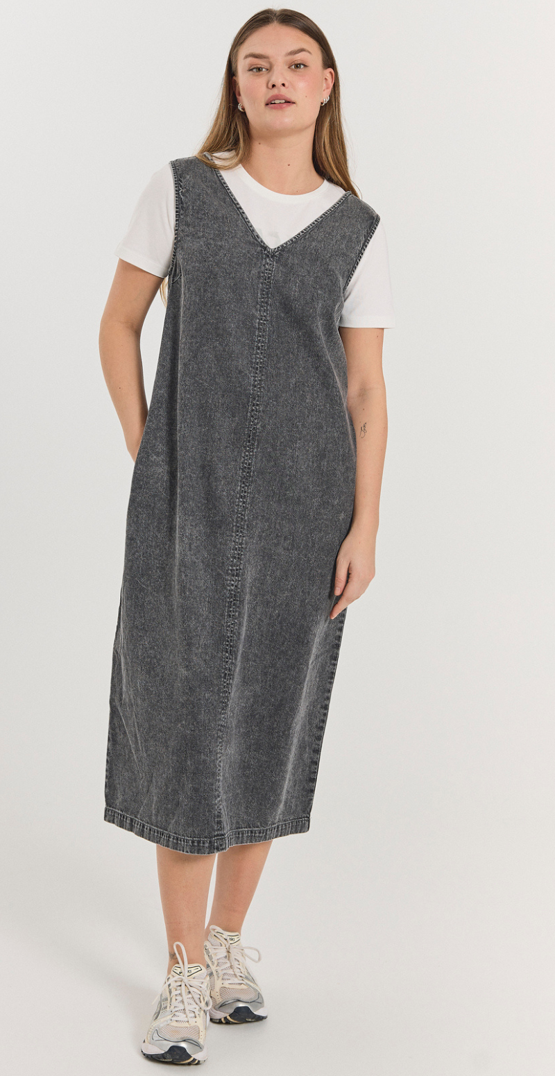 Lisea denim kjole vintage grey denim