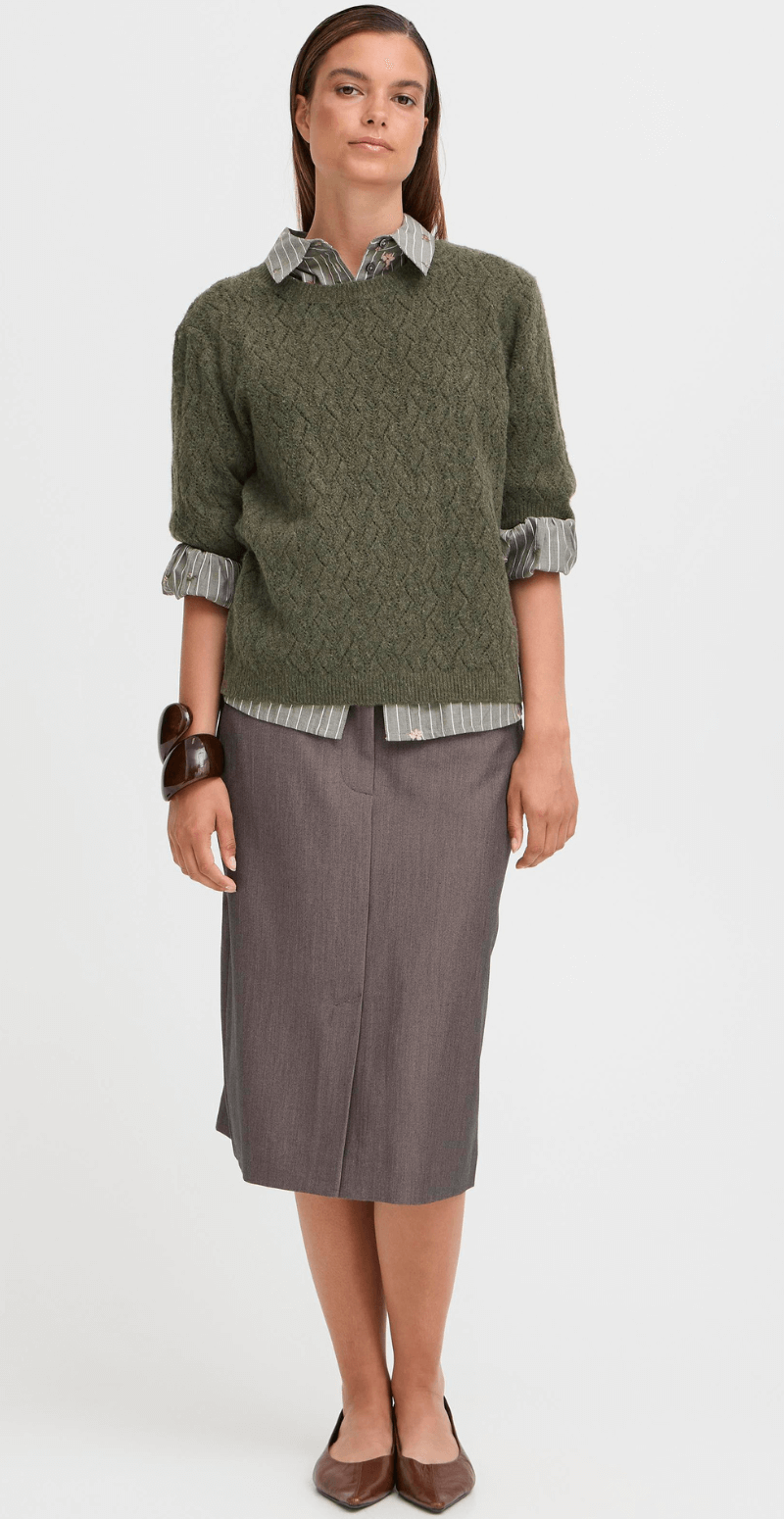 Miffa pullover grape leaf