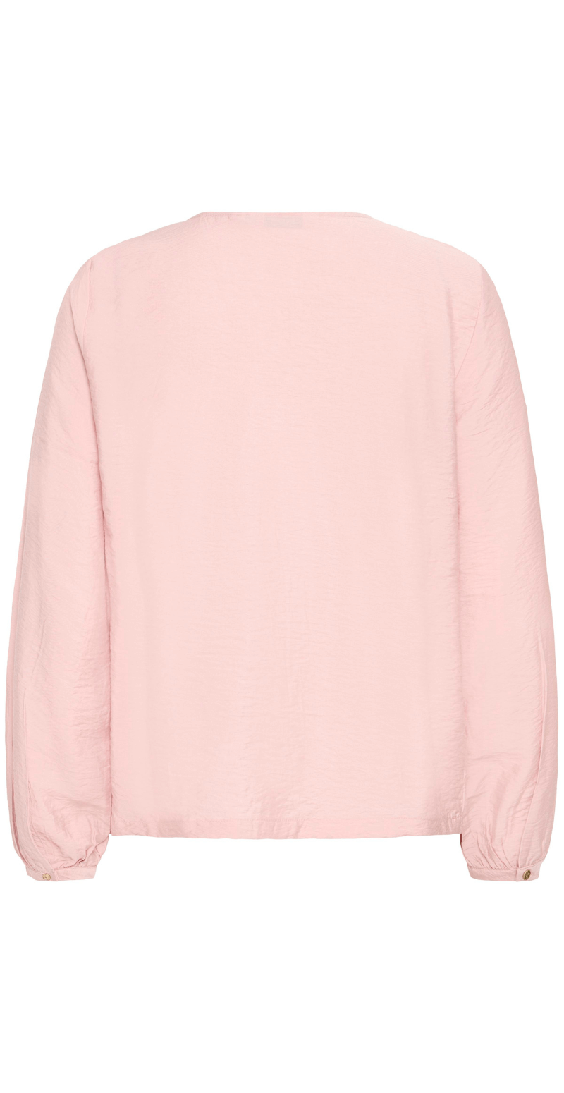 Fara bluse med guldknapper zephyr