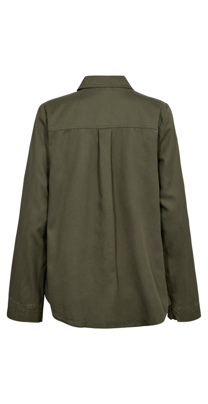 Lulina skjorte deep lichen green