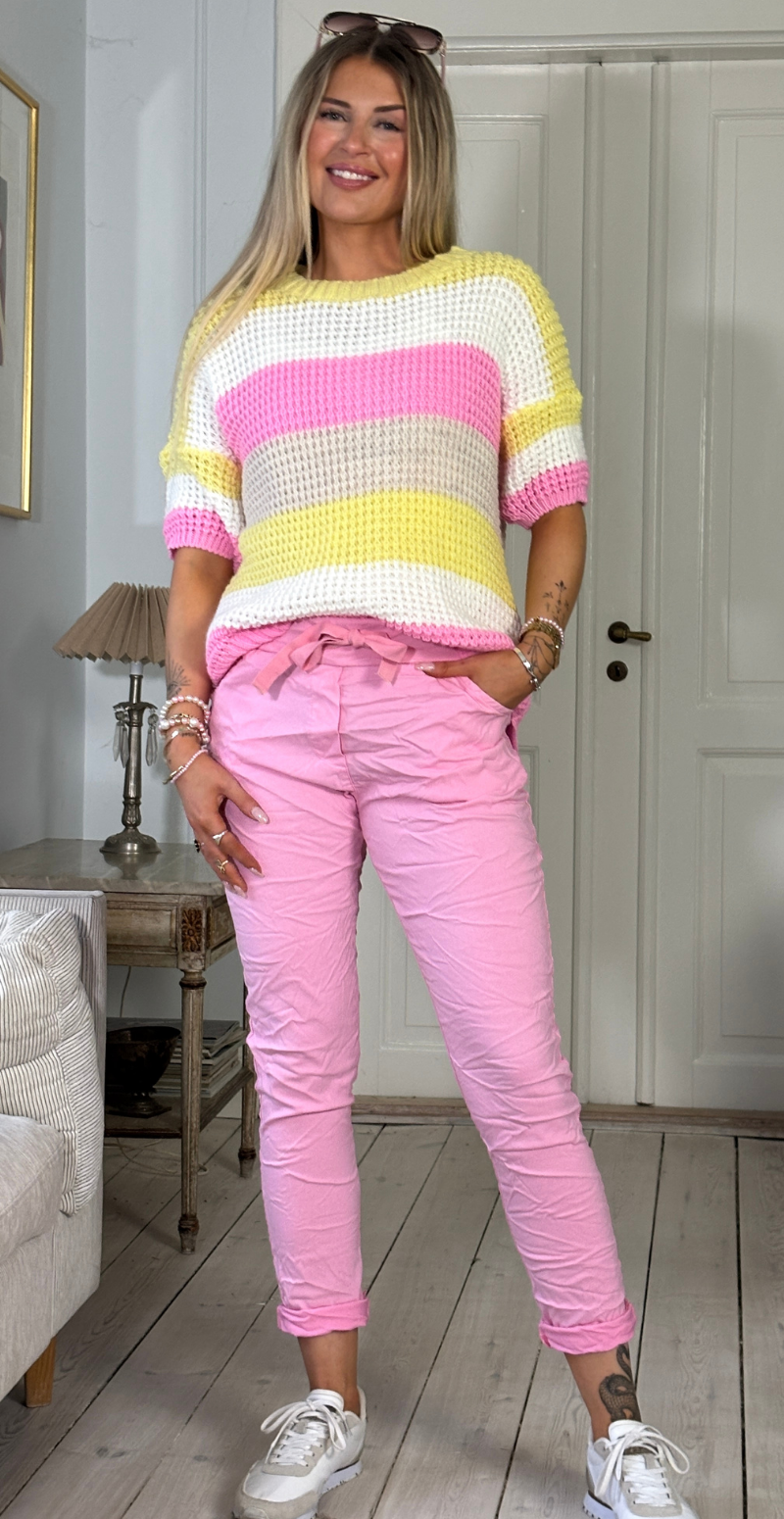 Nora luksus bukser baby rosa LikeLondon