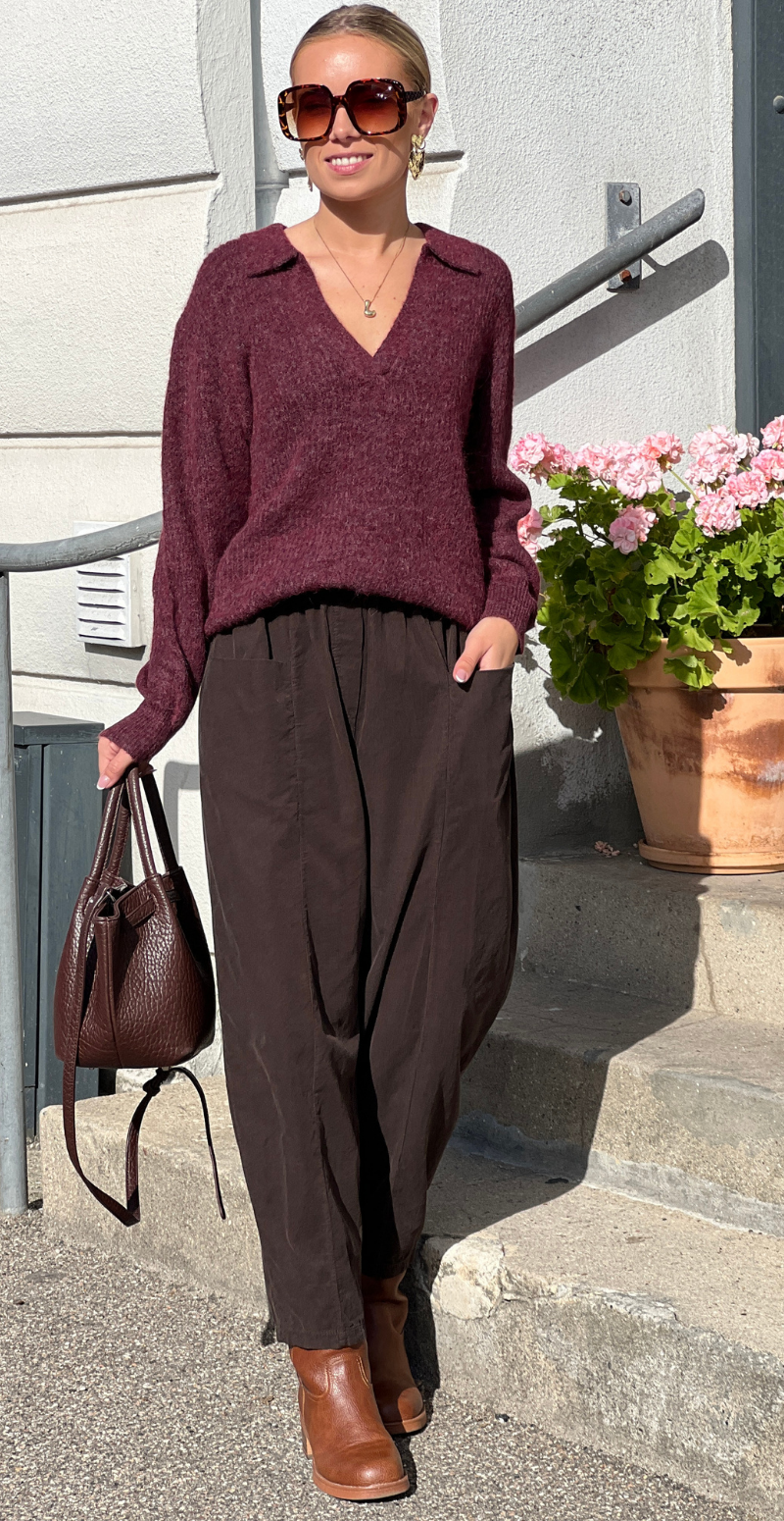 Hill pullover port royale melange Freequent