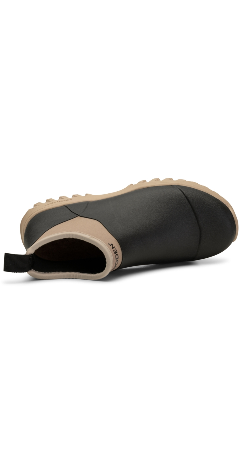 Vandtæt støvle black/coffee cream Woden