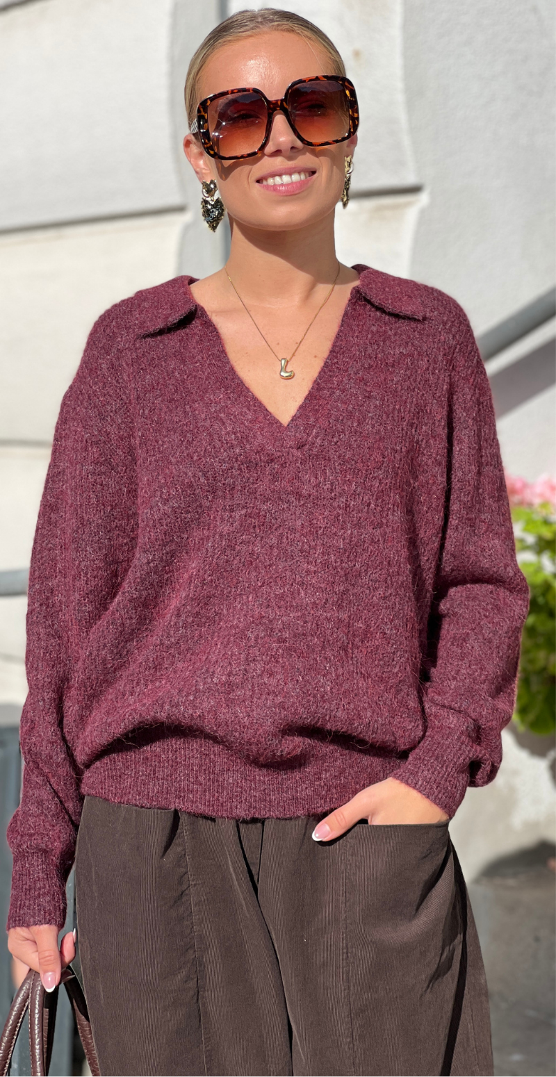 Hill pullover port royale melange Freequent