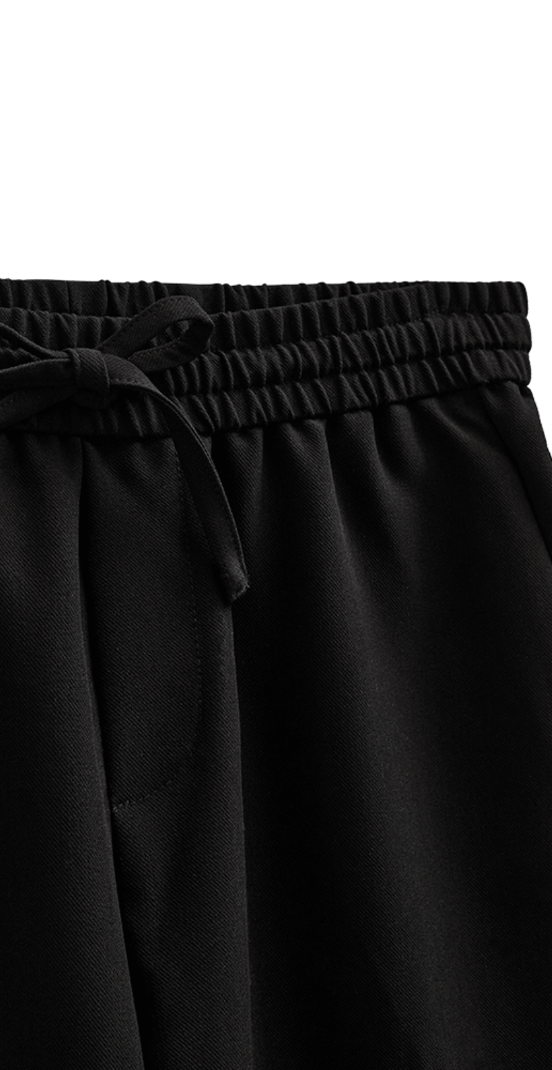 Nadia bukser med bindebånd i taljen