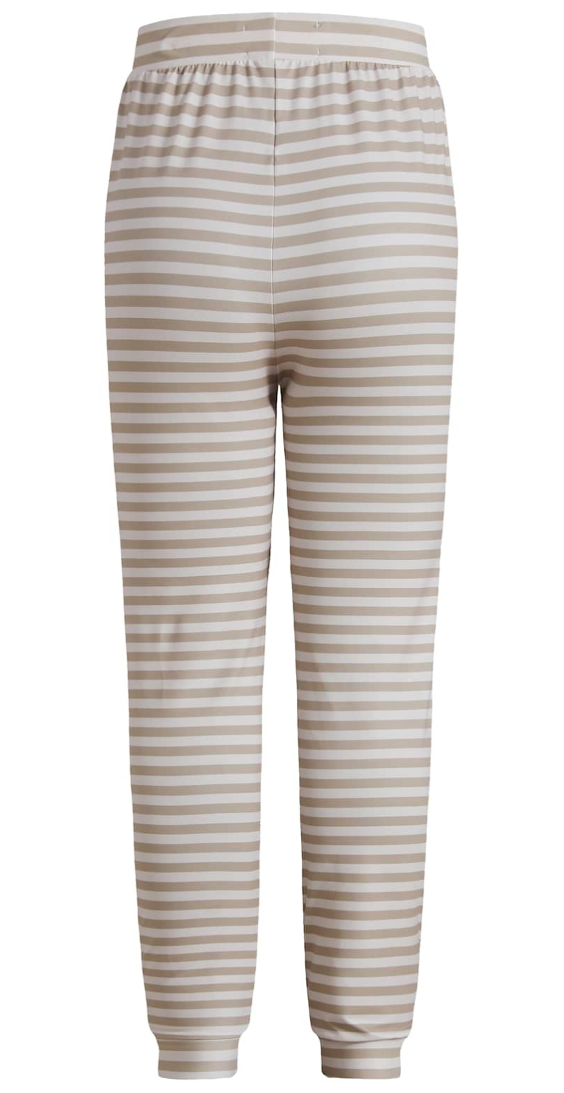 Alma buks med striber sand ivory