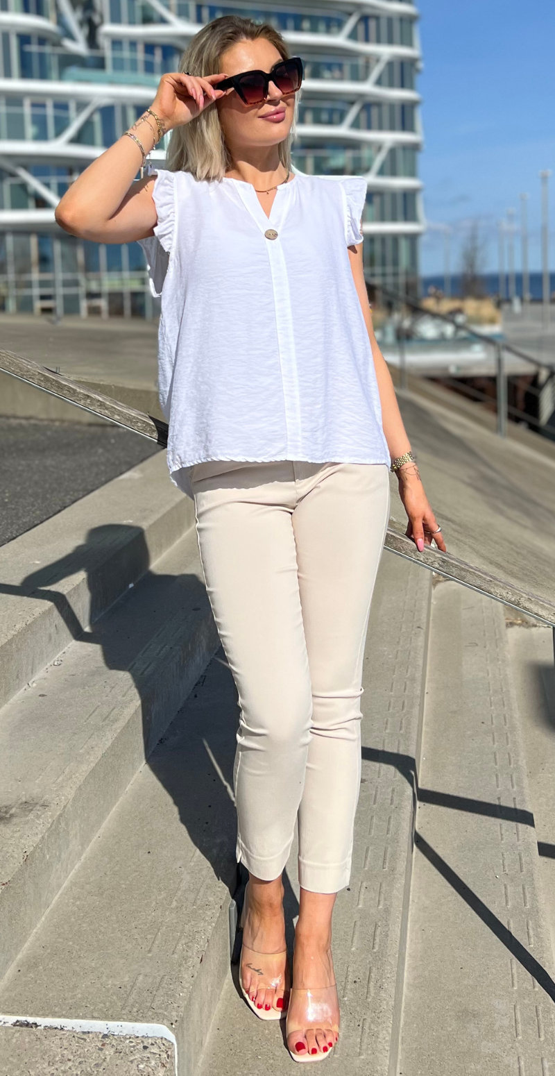 solvej ankel bukser beige