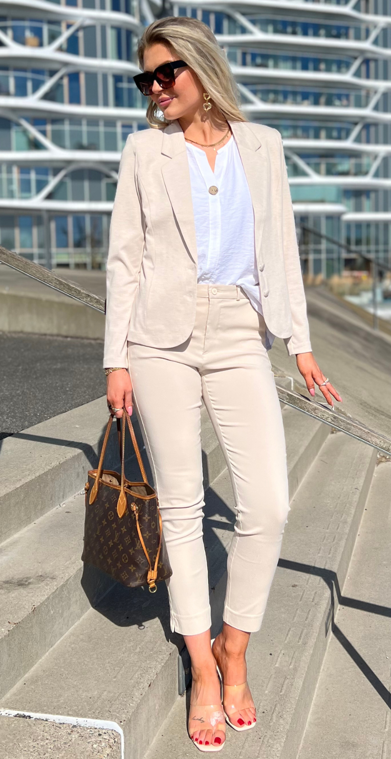 solvej ankel bukser beige