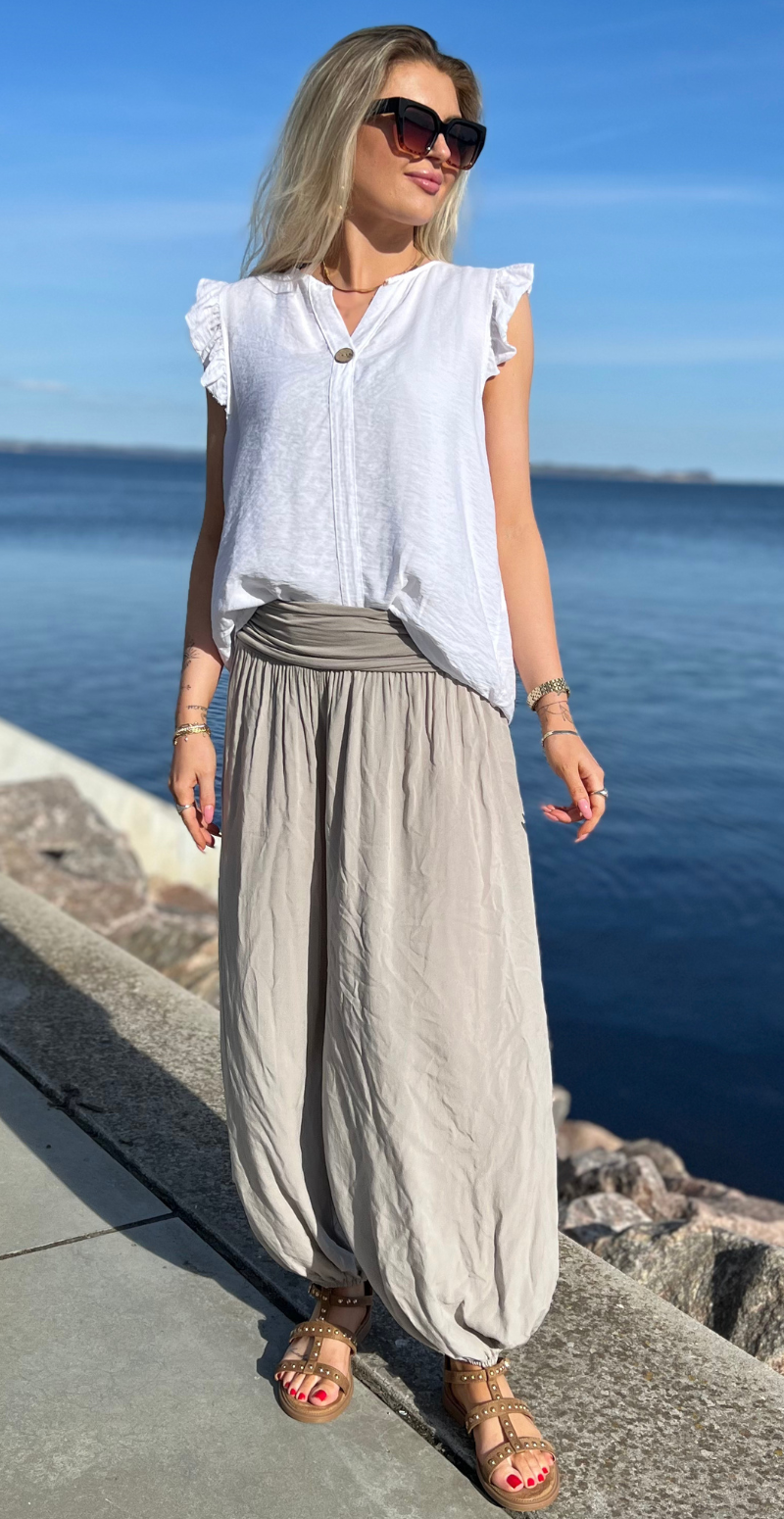 jill haremsbukser mocca med stræk likelondon