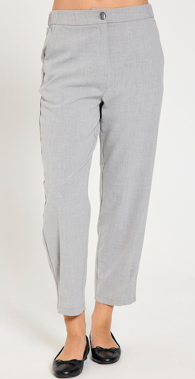 Swift cargo bukser light grey melange